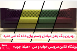 رنگ بندی مبلمان چستر برای خانه که نمی دانید