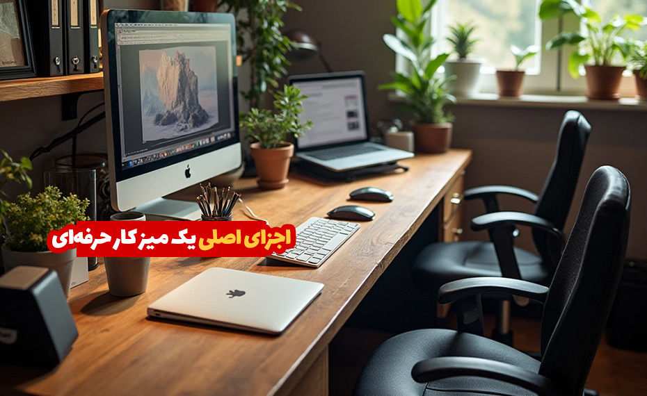 اجزای اصلی یک میز کار حرفه‌ای  