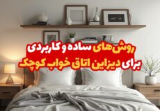 روش‌های-ساده-و-کاربردی-برای-دیزاین-اتاق-خواب-کوچک