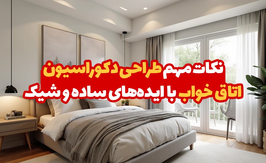 نکات-مهم-طراحی-دکوراسیون-اتاق-خواب-با-ایده‌های-ساده-و-شیک