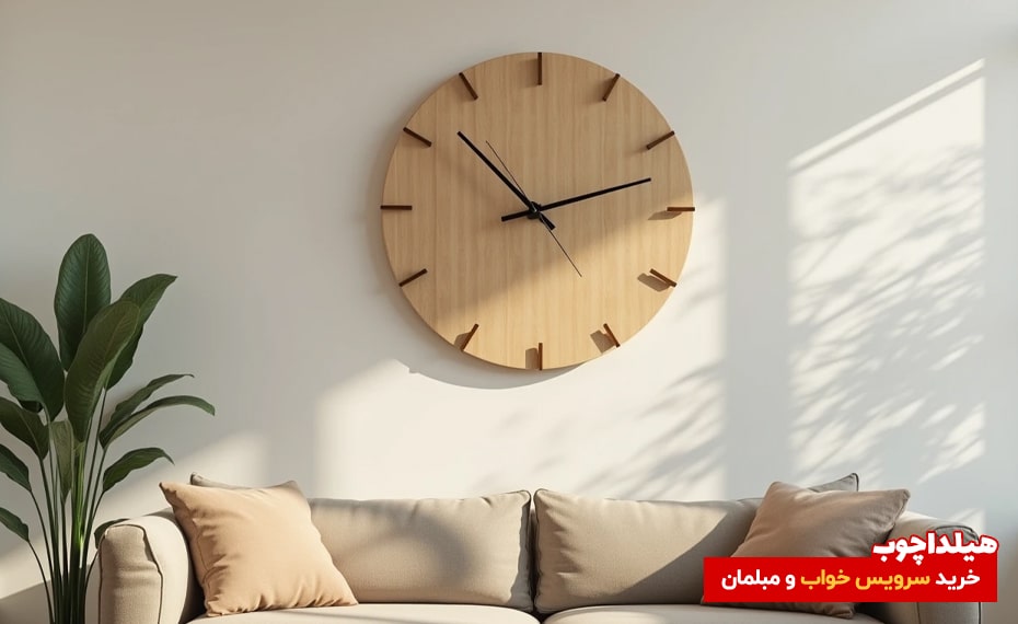 راهنمای ساخت ساعت دیواری چوبی