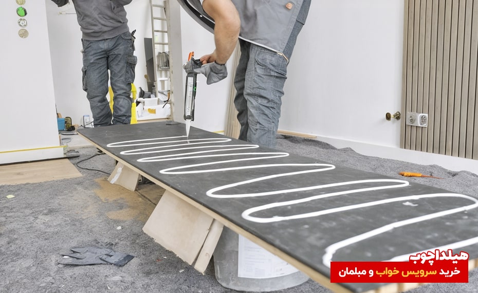 آموزش نصب پنل های چوبی دیواری 7