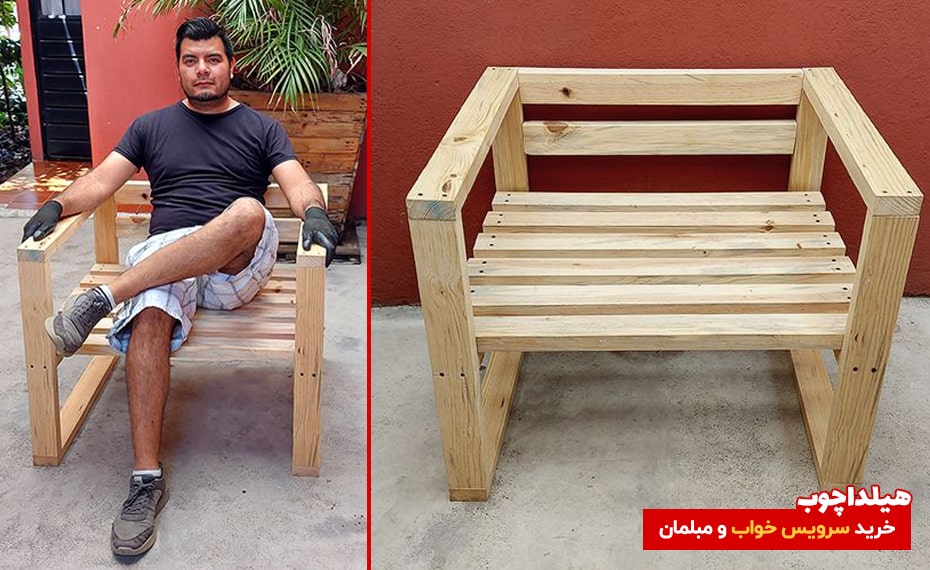 4طراحی و ساخت صندلی چوبی