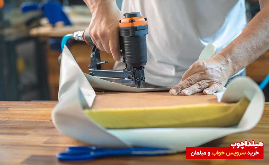 تعمیر فرورفتگی مبل در خانه 4