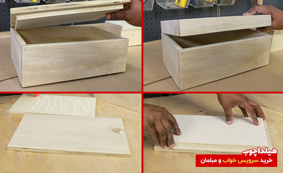ساخت جعبه چوبی