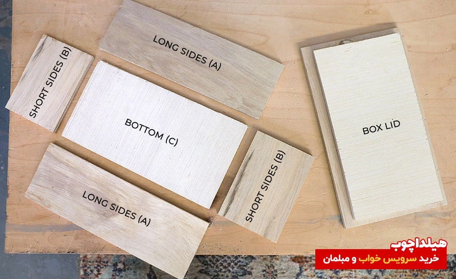 ساخت جعبه چوبی