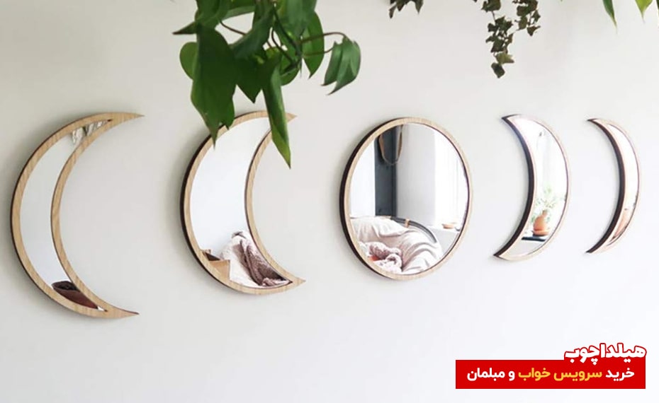 چیدمان و نصب آینه در سالن پذیرایی 2