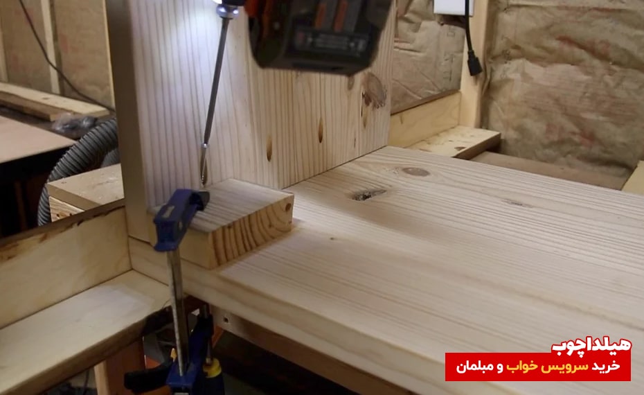 آموزش ساخت میز تحریر چوبی 5
