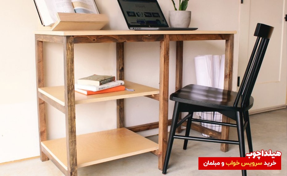 آموزش ساخت میز کار چوبی در خانه 1
