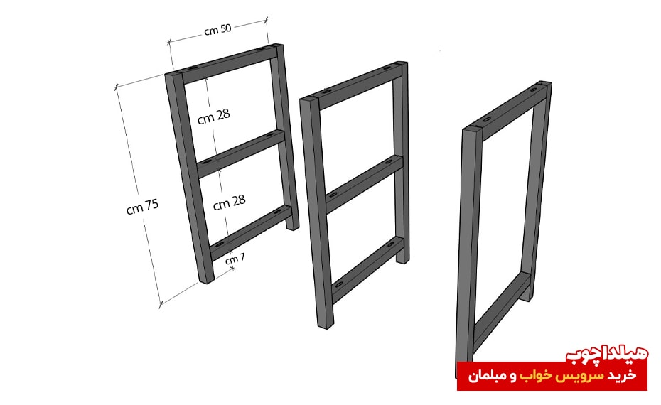 آموزش ساخت میز کار چوبی در خانه 3