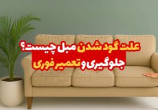 علت گود شدن مبل چیست؟ 1