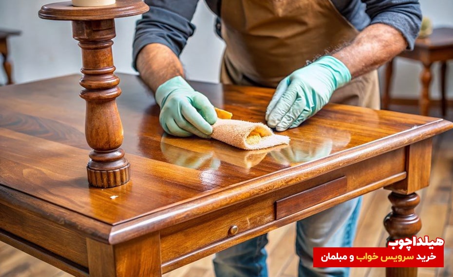 چگونه لوازم چوبی را ضد آب کنیم؟ 2