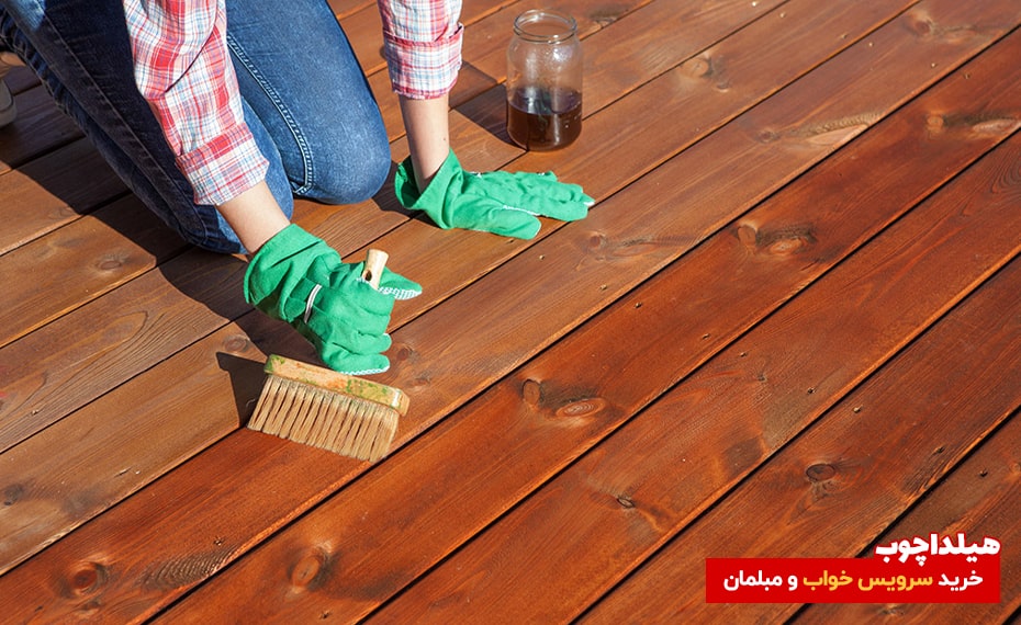 چگونه لوازم چوبی را ضد آب کنیم؟ 3