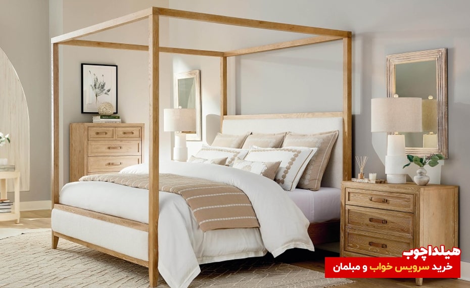 ۱۰ مدل ترند تخت خواب عروس و داماد 16 تخت خواب ترند عروس 2