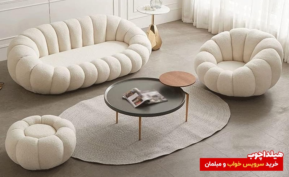 ۱۰ مدل جدیدترین مبلمان جهیزیه عروس 14 مبل صدفی